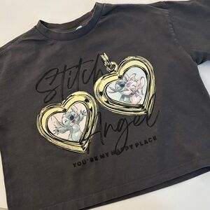 Primark Kids Shirt - Black with Gold Accents